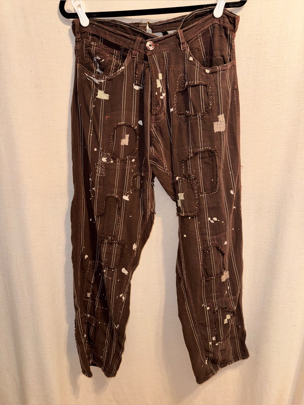 Magnolia Pearl Yarn Dyed Miner Pants 1223 Oxford OS NWT